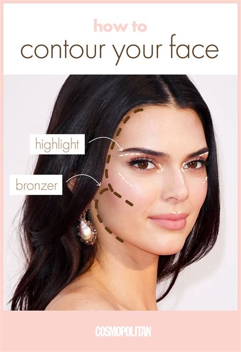 How To Contour And Highlight For Your Face Shape | Beauty, Homepage ...