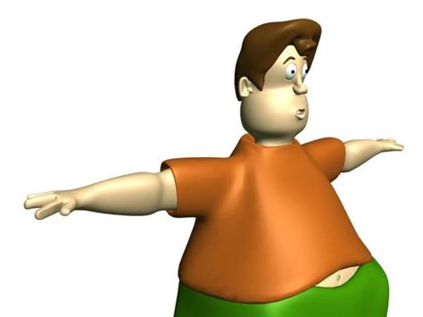 3d Model Fat Boy