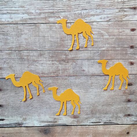 Camel Confetti Camel Cut Outs Camel Decorations Desert Etsy
