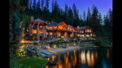 Have You Ever Seen A Log Cabin Mansion For 27 Million Youtube