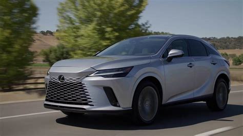 2023 Lexus Rx 350h Luxury In Sonic Silver One News Page Video
