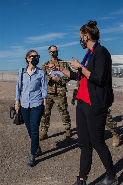 Ms Heather King Visits Task Force Holloman Holloman Air Force Base