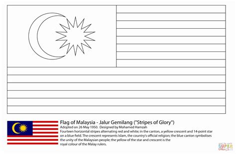 Sekelompok warga as di kansas melapor ke polisi karena menganggap bendera malaysia adalah bendera as yang dibubuhi lambang isis. Indonesia Flag Coloring Page in 2020 | Malaysia flag, Flag ...