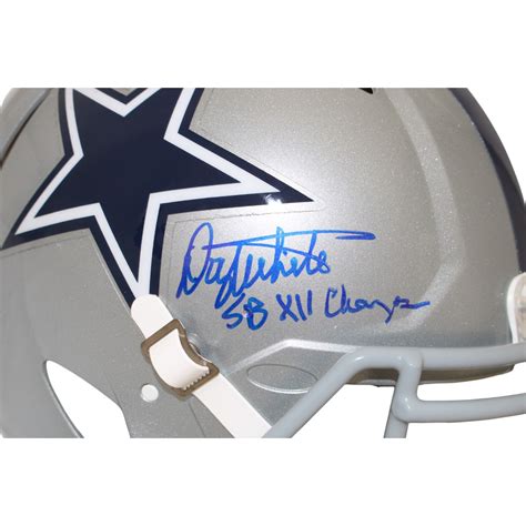 Danny White Autographed Dallas Authentic SB XII Helmet Beckett – Denver