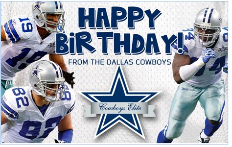 We hope you have the best day ever! Pin by Debra Jacobson on Birthdays | Dallas cowboys happy ...