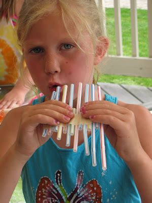 A video for elementary music online learning. James Family Life: Making Homemade Musical Instruments