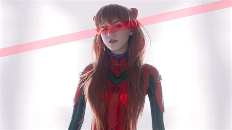 Evangelion Anime Girl Cosplay Neon Genesis Evangelion Asuka Langley