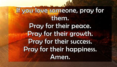 If You Love Someone Pray For Them