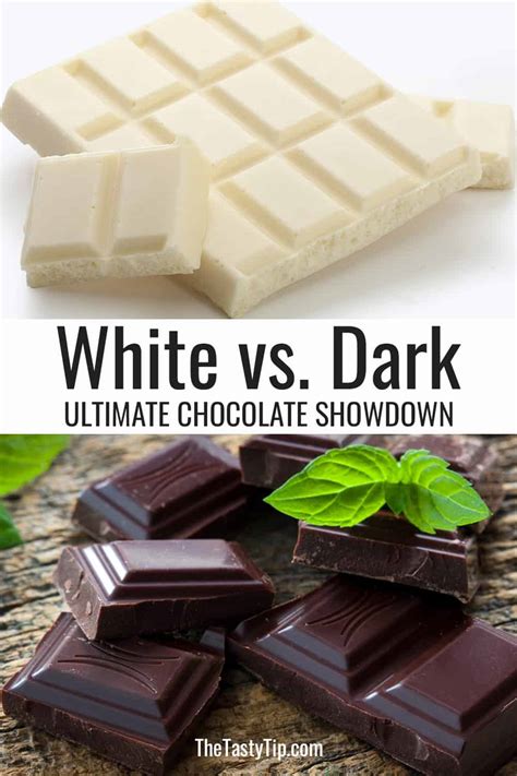White Chocolate Vs Dark Chocolate 10 Unique Facts 2023 The Tasty Tip