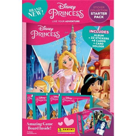 Disney Princess Live Your Adventure Sticker Collection Starter Pack