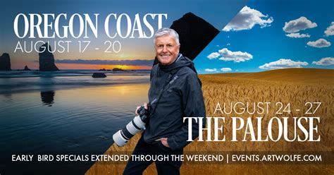 Early Bird Specials On Pnw Workshops Extended Through The Weekend