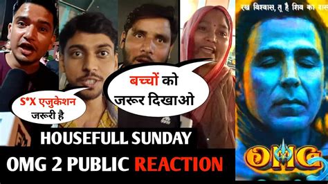 Omg 2 Sunday Night Show Public Review Omg 2 Day 3 Public Reaction