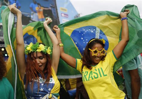 est100 一些攝影 some photos brazil soccer fans brazilian soccer fans brazil 2014 world cup 巴西
