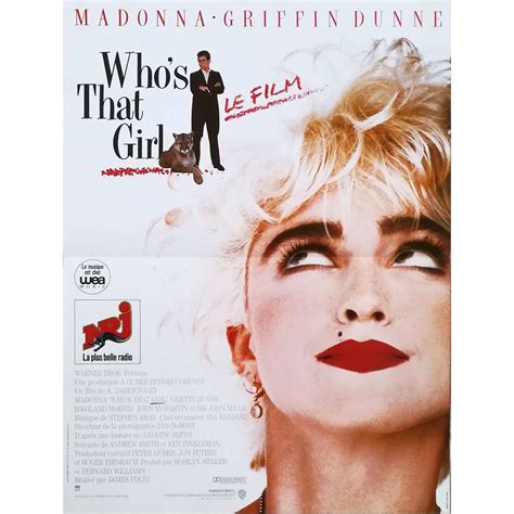 Whos That Girl Movie Poster 15x21 In