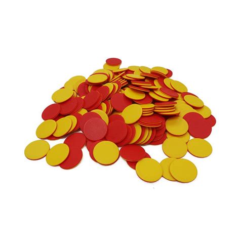 Math Counters Two Coloured 200 Piece Learn Counting Colours And