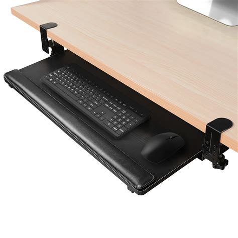 Buy Eqey Keyboard Tray Under Desk Smoothly Pull Out Keyboard Platform