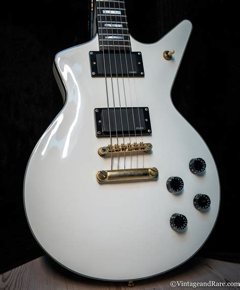 Dean Guitars Cadillac 2000s White Guitar For Sale The Official Johan