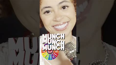 Ice Spice Plays Munch Or Nah And Explains What It Means 🤣😂 Youtube