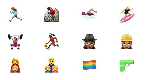 Apple Adding More Than 100 Gender Diverse Emoji In Ios 10