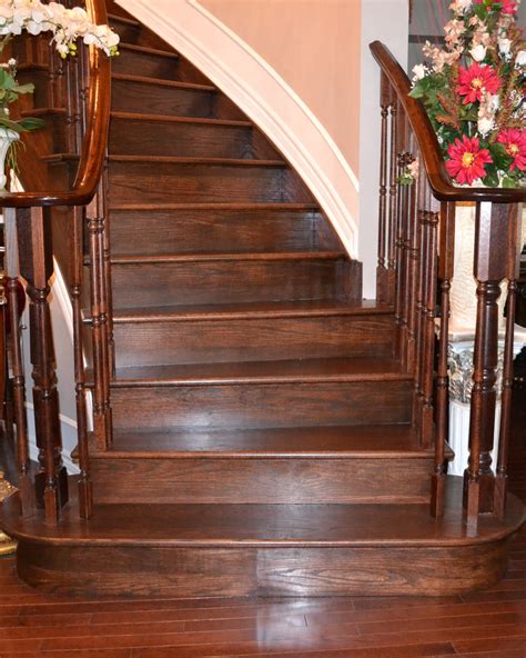 Colonial Wood Stained Staircase Yahoo Image Search Results Diy