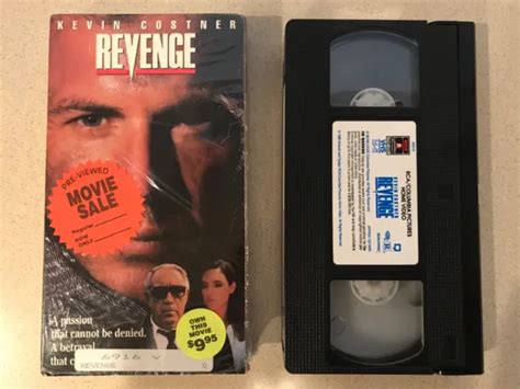 Revenge Vhs 1990 Kevin Costner Madeleine Stowe Anthony Quinn 319 Picclick