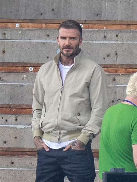 David Beckham Suit Vest