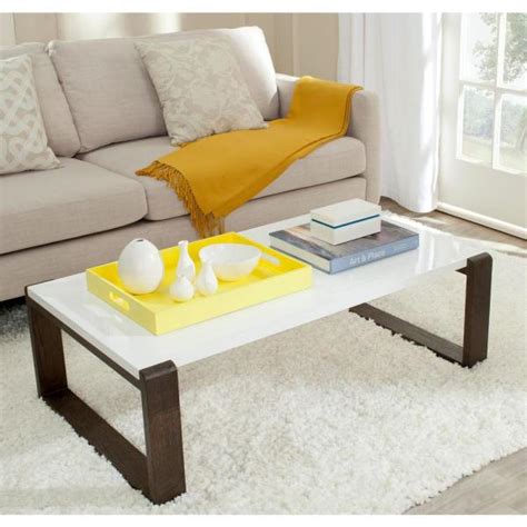 Add style to your home, with pieces that add to your decor while providing hidden storage. Safavieh Bartholomew Dark Brown Coffee Table-FOX4210A ...