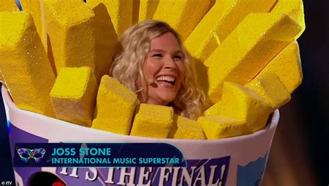 The Masked Singer Uk Final Joss Stone Is Revealed As Sausage After