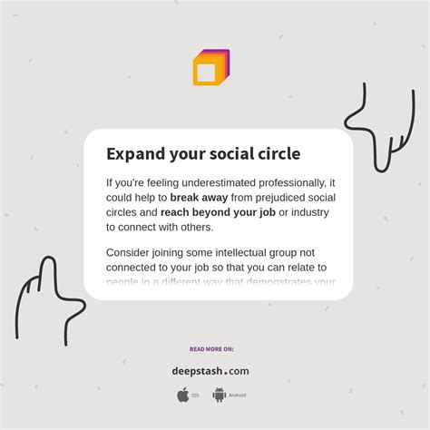 Expand Your Social Circle Deepstash