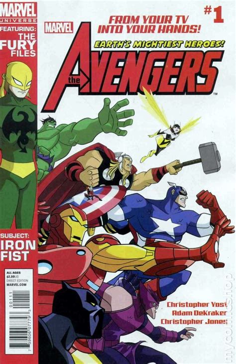 Avengers Earths Mightiest Heroes 2012 Marvel Universe Comic Books