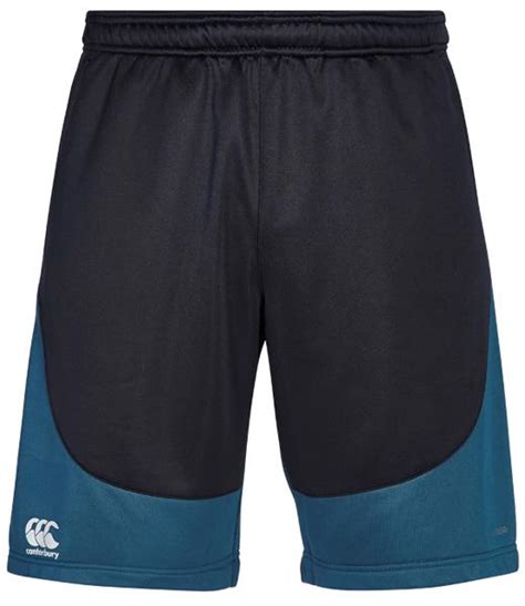 Canterbury Vapodri Light Poly Knit Shorts Navy Rugby Clothing Clearance