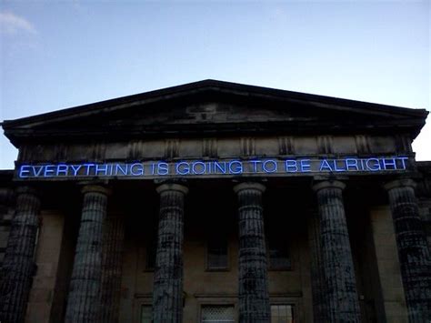 Everything Is Going To Be Alright Neon Installation By Martin Creed
