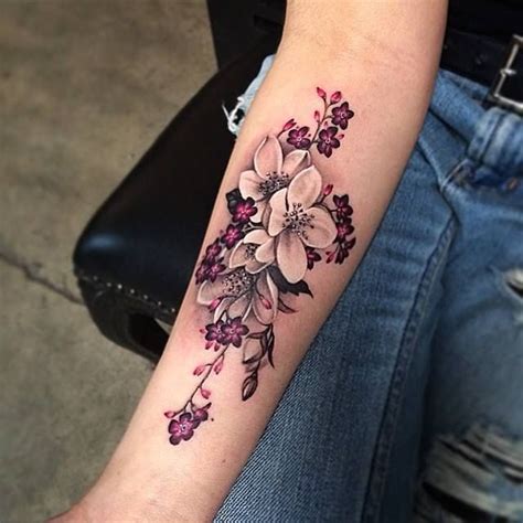 42 imágenes de Tatuajes Para Mujer De Flores para imprimir