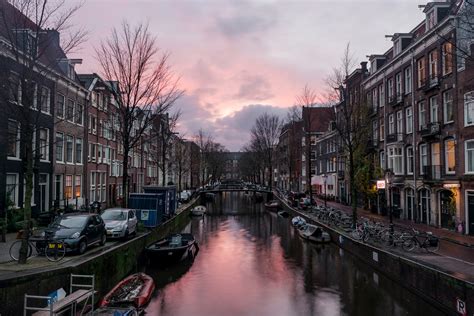 Start date mar 19, 2019; Canals Amsterdam Sunset Netherlands - Two Find a Way