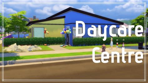 The Sims 4 Speed Build Daycare Centre Youtube