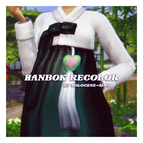 Welcome To The Holocene Ts4 Hanbok Recolor