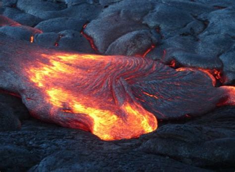 Volcano On The Big Island Of Hawaiigot To Walk Right Next To The