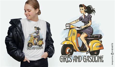 Pin Up Girl T Shirt Vector Designs And More Merch