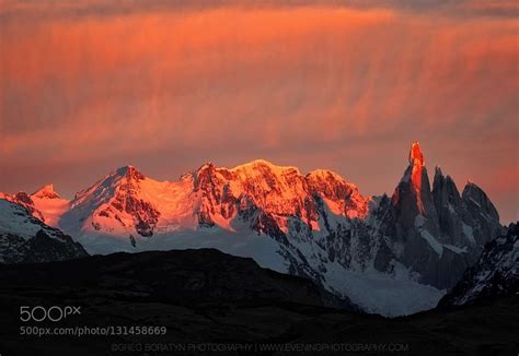Popular On 500px Glowing Cerro By Greggb Landscape Photography