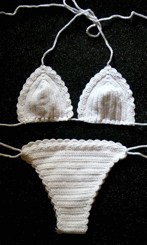 bikini set swimsuit handmade brazilian crochet bikini etsy
