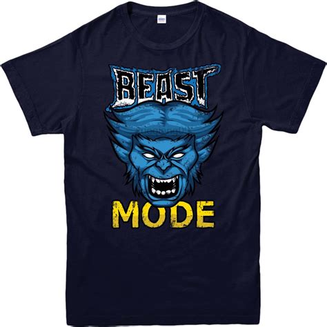 Beast Mode X Men T Shirt In T Shirts From Mens Clothing On Aliexpress
