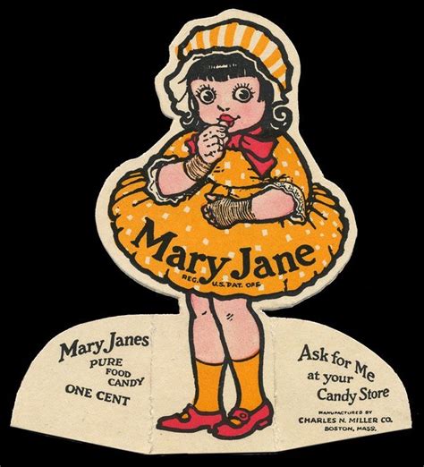Charles N Miller Company Mary Jane Candy Sheaff Ephemera