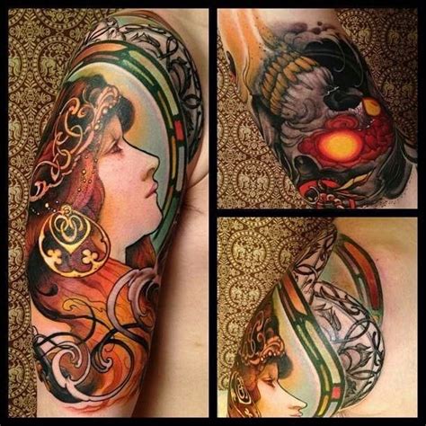 As Usual The Work Of Jeff Gogue Is Amazing Tatouage Art Nouveau