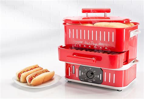 Retro Hot Dog Steamer Sharper Image