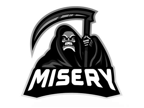 Grim Reaper Mascot Logo Designs Themes Templates And Downloadable