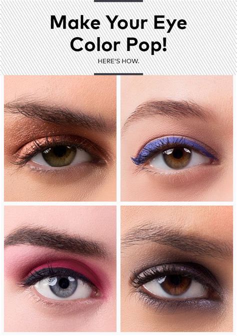 How To Make Your Eye Color Pop With Makeup