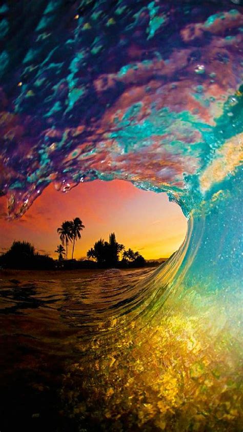 Swell Waves Wave Ocean Oceans Sea Summer Surf Hd Phone