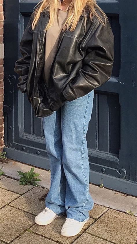 しみたい Vintage Leather Jacket 90s します