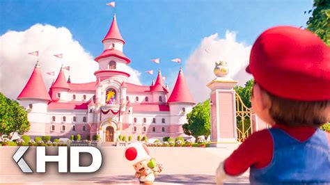 The Super Mario Bros Movie Clip Peachs Castle 2023 Uohere