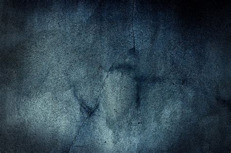 Dark Blue Grunge Concrete Texture With Cracks Background Photo 4225